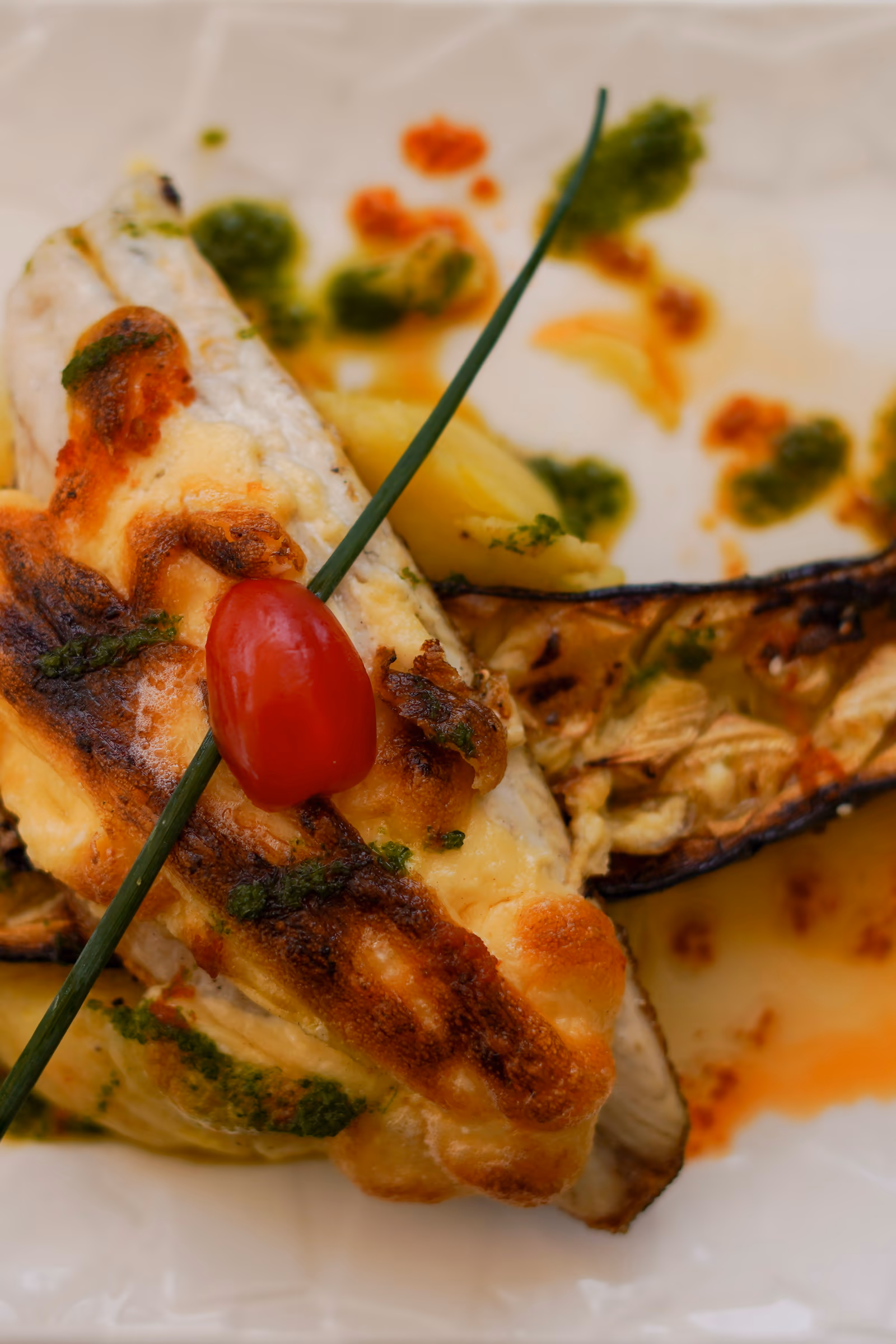 Poisson grillé, version alternative